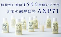【乳酸菌1500億個】お米の醗酵飲料 ANP71 冷蔵 150g×12本  石川 金沢 加賀百万石 加賀 百万石 北陸 北陸復興 北陸支援