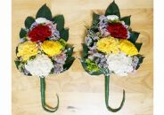 プリザーブドフラワー 枯れない仏花一対（ご自宅花器へ挿込用）