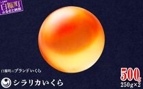 シラリカいくら【500g(250g×2)】〔お好みに味付けができます〕