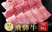 飛騨牛Ａ5 赤身肉 焼肉用 300ｇ モモ 又は カタ 肉 ｜国産 肉 牛肉 焼肉 和牛 黒毛和牛 赤身 グルメ A5等級 おすすめ AD122 【飛騨牛 和牛ブランド 飛騨牛 黒毛和牛 飛騨牛 岐阜 大野町 飛騨牛】
