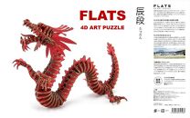 段ボール製組立キット 【辰段（たつだん）（赤）2024干支】 1体分_2320R