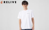 【数量限定】リライブスポーツ/半袖/ホワイト（3Lサイズ）【ファッション 服 Tシャツ カットソー 衣料 トップス 人気 女 男 スポーツ ゴルフ ウェア アウトドア 仙台市 リラックス カジュアル シンプル トレンド 春 夏 秋 冬 メンズ レディース ユニセックス】