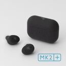 完全ワイヤレスイヤホン ag COTSUBU MK2+ KURO 小さい/軽い/ オートペアリング/ 片耳モード/マイク/通話/IPX4