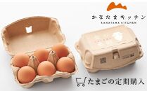 【定期便全6回】卵 金の桑卵 30個(割れ補償3個／卵かけ醤油付き)【 鶏卵 たまご タマゴ 玉子 新鮮 卵かけご飯 たまごかけ醤油セット】