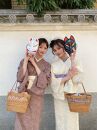 着物レンタル 梨花和服 着物レンタル一式（ヘアセット付）【1名様分】