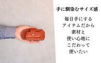 【革工房Japlish】 iQOS（アイコス）用の本革ケース 【オリーヴ】 glo（グロー）も収納可能 ＜福岡市の本革製品＞
