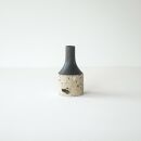 センダイフォルム フラワーベース 花瓶 ブラック【花瓶 花器 フラワーベース 植物 プラント フラワー 日用品 雑貨 観葉植物 インテリア デザイン モダン シンプル 北欧 ギフト プレゼント 季節 フラワーアレンジメント デコレーション ナチュラル ハンドメイド 伝統工芸 仙台 日本製】