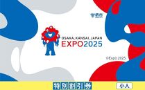 【堺市ふるさと納税】2025年 日本国際博覧会（大阪・関西万博）入場チケット＜特別割引券／小人＞EXPO 2025