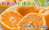 【産直・秀品】和歌山下津みかん約5kg（2Sサイズ）★2025年11月中旬頃より順次発送［TM72］