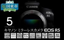 キヤノンミラーレスカメラEOS R5・ボディー