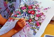 金沢の伝統工芸【加賀友禅】体験利用券  石川 金沢 加賀百万石 加賀 百万石 北陸 北陸復興 北陸支援