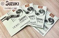 バイオリン弦 スズキオリジナル【size:4/4 - 3/4】