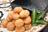 高級南高梅はちみつ梅400g入 紀州塗箱 網代模様仕上 【SW87】