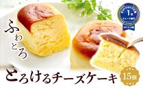 とろけるちーずケーキ15個入り