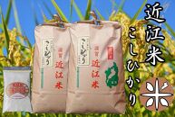 令和4年産新米 近江米こしひかり白米10kg（5kg×2袋） 米粉200g付き【ポイント交換専用】